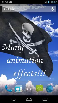 Pirate Flag Free android App screenshot 1