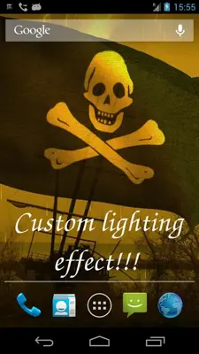 Pirate Flag Free android App screenshot 2